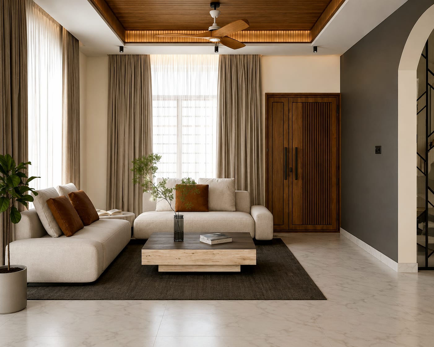 Farman Interior Gallery — False Ceiling & Cove Lighting